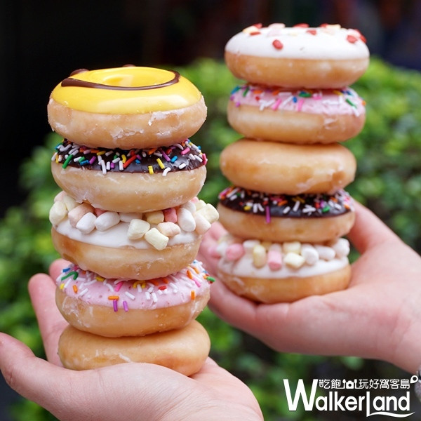 甜點控不怕胖！Krispy Kreme推出期間限定「迷你甜甜圈」，再加碼三個全新口味搶攻甜點控的心。