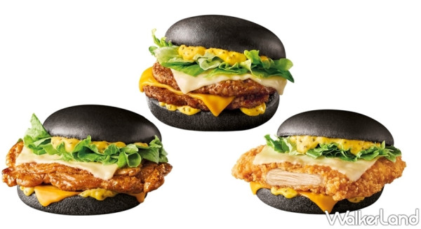 自帶濾鏡「黑漢堡」先拍一波！麥當勞全新「起司黑堡」系列登場，質感系「黑色星空包裝」全面洗版IG。
