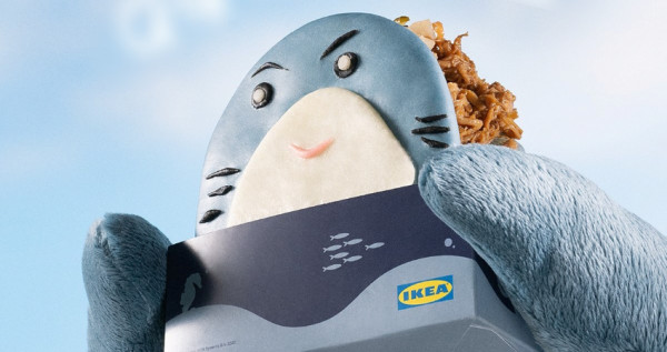 IKEA鯊鯊萌出新高度！爆餡鯊魚刈包「IKEA鯊寶包」洗版IG打卡牆，「BBQ拔絲豬肉、日式越乃華醃蘿蔔」塞滿滿。