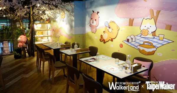 全台最萌星座餐廳！「星座小熊主題餐廳」帶你在櫻花樹下吃大餐！