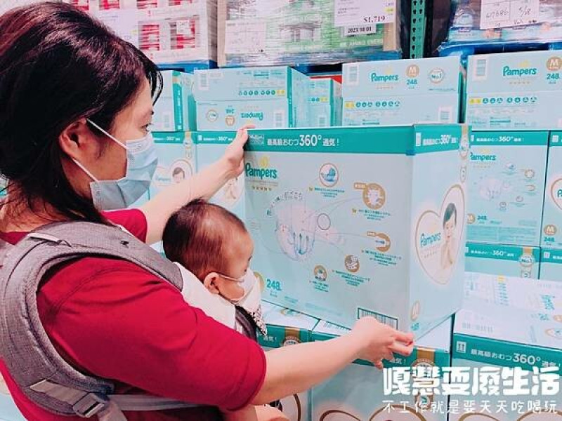 開箱丨好市多日本幫寶適丨嫩嬰亮亮用品分享尿布推薦，出生到收涎的好夥伴。