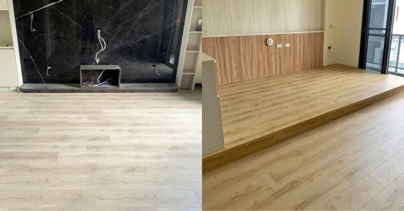 台南木地板／高質感裝潢、溫暖日式臥房／Krono超耐磨木地板／昇揚木地板