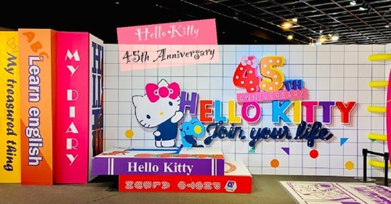 【2019 Hello Kitty 45週年特展】3公尺高Kitty扭蛋機現身高雄夢時代 ❣ 5大互動主題展區免費入場 ❣ 貓迷們快來朝聖 ❣