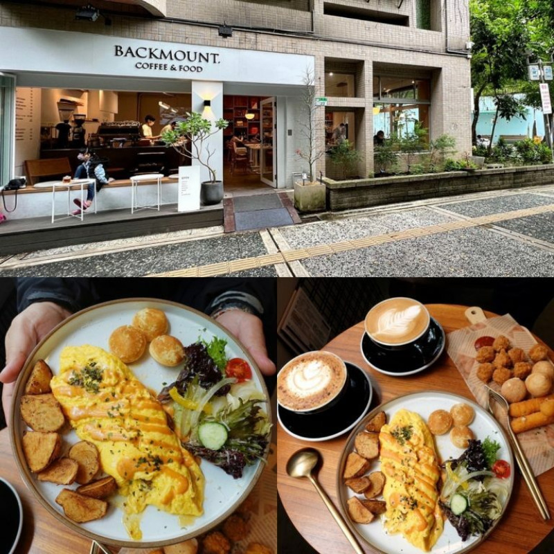 南港咖啡廳推薦 BACKMOUNT後山咖啡 純白系景觀咖啡廳 咖啡早午餐甜點 - 佐伊時尚玩樂誌