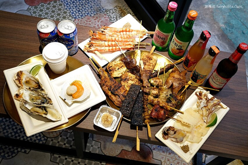 台北最多藝人激推超強串燒店，一串只要15元！超過50種食材讓你隨便挑！