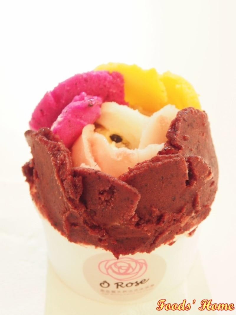 【台北市】二訪玫瑰花冰淇淋【O Rose 法式天然高品質冰淇淋】