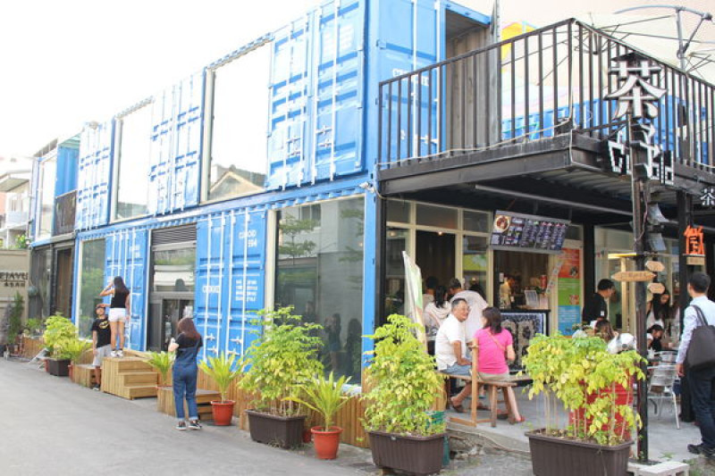 【旅遊。台中】藍色貨櫃屋-CUBOID X 田園雜貨-PUPG