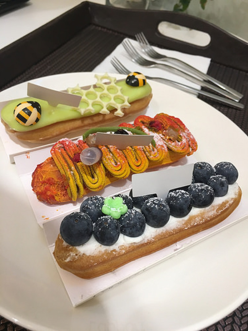 [食*台北]法式閃電泡芙-逛街就是要愜意地享受著高級法式甜點
