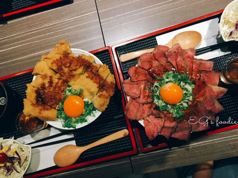 [食記｜捷運中山站] 丼Fun ゛食肉控の丼飯、炸牛排一網打盡