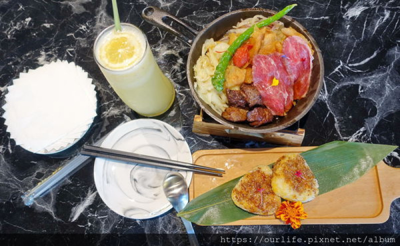 台中逢甲．132元軟嫩多汁的日本A5和牛套餐@MO餐館新泰式料理