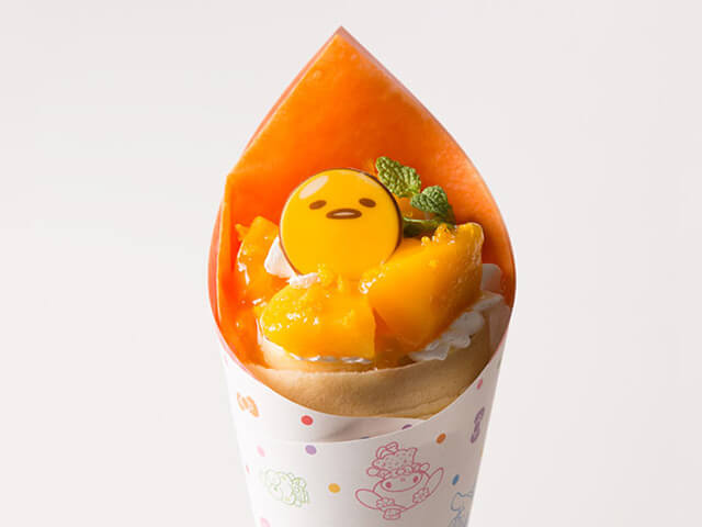 蛋黃哥 芒果可麗餅 650円(含稅)
