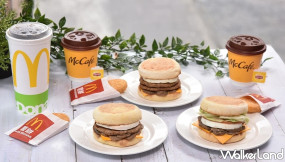 麥當勞早餐再升級！全新「蕈菇滿福系列」在麥當勞限時開賣，超浮誇「蕈菇無敵豬肉滿福堡加蛋」搶攻早餐控的第一首選。