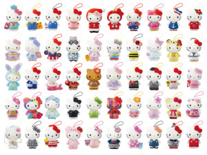 日本麥當勞限定兒童餐推出「Hello Kitty」50周年紀念掛飾毛公仔玩具，Happy Meal®12月15日開賣!(ハッピーセット「ハローキティ50周年」)