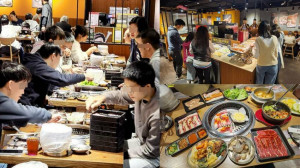 台北市中正區平價韓式烤肉吃到飽!厚切豬五花烤肉4種口味無限供應，還有韓式小菜、韓式炸雞、海鮮煎餅自助吧