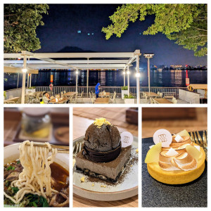 【台北食記】淡水時光樹影河岸景觀餐廳 - 位在淡水河畔的浪漫景觀餐廳，約會告白好去處