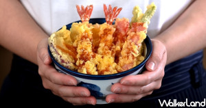 北車人每個月18號空下來！日本超高CP值「天丼てんや」只要半價，15公分長的炸蝦天丼一定要搶吃。