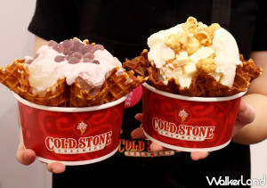 起司控挑戰「鹹冰淇淋」！COLD STONE推出濃厚系「厚起司牛奶冰淇淋」，鹹甜起司冰、起司三重奏脆餅讓起司控越吃越涮嘴。
