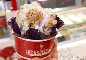 芋泥冰淇淋很可以！COLD STONE推出「芋頭好麻吉」大甲芋頭花生麻糬冰淇淋，夢幻紫色「芋香脆餅、芋香甜筒」讓芋頭控吃到瘋掉。
