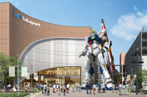 福岡最新地標搶朝聖！「LaLaport福岡購物中心」正式開幕，真實會動「超巨型1：1鋼彈」、「GODIVA首間可麗餅店」全都在這裡能找到。