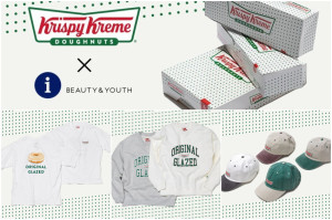 連鎖甜甜圈品牌Krispy Kreme插旗日本15周年！攜手BEAUTY & YOUTH UNITED ARROWS，共推紀念服飾、托特包
