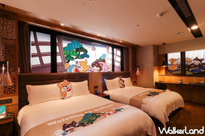 柴柴聯名主題房！親子飯店台南夏都城旅推出「旺旺柴神到」住房專案，六間溫馨搞笑主題房、要讓小朋友們住到不想回家。