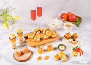 芒果下午茶再加1！台北萬豪「金夏豪芒」酸甜芒果下午茶，12款鹹甜饗宴吃的到愛文芒果、百香果、椰子等夏日風味。