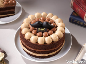 老爸會愛的味道！BAC獨創「茶韻紳士」鐵觀音雙餡巧克力蛋糕，醇厚又解膩的濃郁茶餡、一定會讓老爸很喜歡。