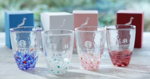 日本星巴克地區限定新品登場！職人打造「JIMOTO made Series」推江戸切子玻璃杯、九谷燒馬克杯。