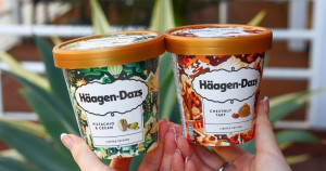 哈根達斯開心果冰淇淋！哈根達斯巧克力冰淇淋火鍋強勢回歸，冬季限定開心果冰淇淋、栗子蒙布朗冰淇淋開吃。