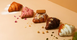 精品級可頌！全新可頌品牌「 Buttered Flour」推出7款甜點系可頌，4/1法式甜點系可頌Buttered Flour進駐新光三越A4。