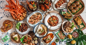 龍蝦、松葉蟹腳吃到飽！探索廚房「南洋美食節」道地新加坡、馬來西亞料理，刷卡綁定再加碼送「亞參龍蝦海鮮桶」。