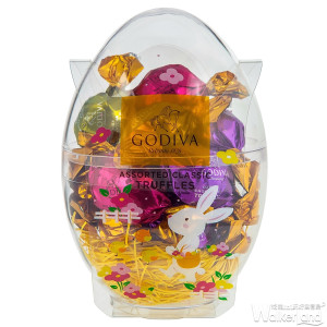 挑戰史上最夢幻「復活蛋」！GODIVA 推出2018限量春季「復活節彩蛋」禮盒，主推首飾盒連巧克力復活蛋。