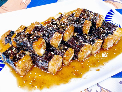 烹飪筆記│醬燒海苔板豆腐，用普通板豆腐做日式風味的料理