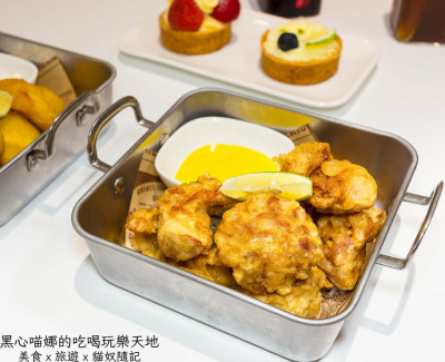 高雄左營︱GouGou吃炸雞　在炸雞主題咖啡廳吃滿滿炸物下午茶！　
