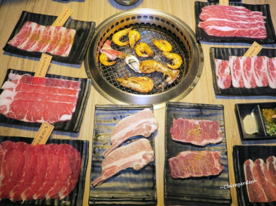 桃園 赤富士日式無煙燒肉鍋物~平板點餐烤肉+火鍋吃到飽雙享受