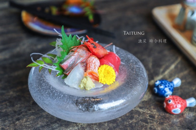 [台東美食]漁采時令料理:台東知名人氣日式料理店，大推新鮮美味的季節割烹套餐，台東獨特在地美食及日本空運頂級食材一次滿足