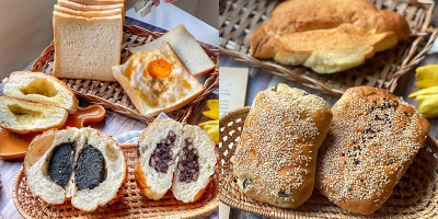 台南麵包推薦「圓包包麵包店」隱身在市場裡的麵包香！台式手感麵包！法國麵粉＋法式奶油真材實料創新口味。|水仙宮市場店| - 花露露 の花花世界