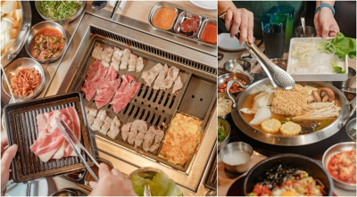 桃園車站新開韓式烤肉！429元烤肉、火鍋吃到飽，飲料無限暢飲 