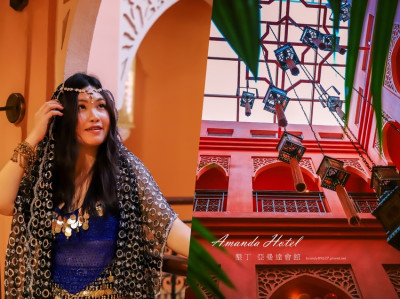 [屏東]墾丁亞曼達會館:一秒進入摩洛哥華麗宮廷風世界，還能化身中東王子中東公主，盡情享受異國風情