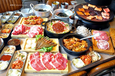 韓式烤肉低消220元就能吃！還附多種韓國小菜、免費自助吧無限續！