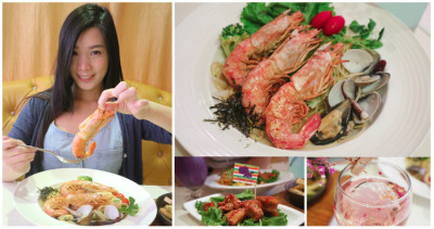 【台北|萬華】Oyami Cafe 西門町網美餐廳，天使紅蝦