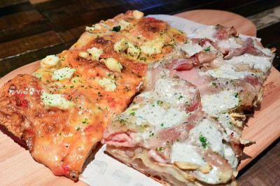 台北東區大安區 捷運忠孝復興站 Square Pizza al Taglio 方 披薩 炸物 異國美食