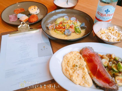 【松山．慈】台北松山amba意舍酒店高檔早午餐▷Que原木燒烤餐廳