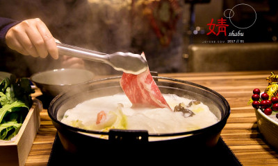  新莊｜婧 shabu 火鍋涮涮鍋，喝得到真材實料熬煮的日式高質感湯頭！