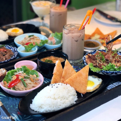 【台北美食】Chic Thai 泰式新定食 老字號泰式美味泰正點 單人份泰式定食 公館美食 台北泰式料理的好選擇 台大美食