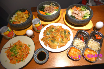 【中山韓式料理】四米大石鍋拌飯專賣 ~ 隱身於公寓老宅的料理，平價韓式料理，逛街逛累了就來感受不一樣的韓式料理吧 !