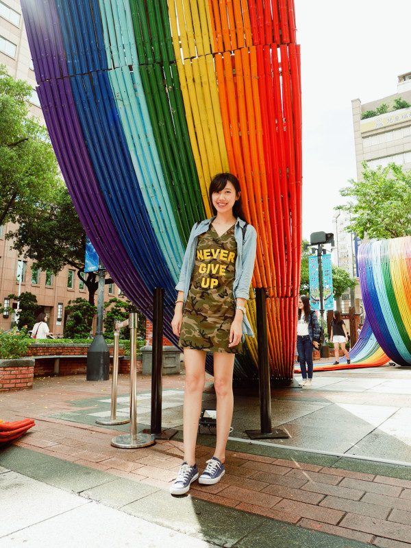 [遊記] 台北 大同區 遇見彩虹在這個微涼的秋天 in 台北當代藝術館