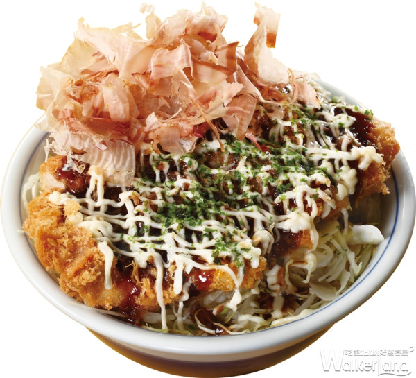 台灣獨家限定！日本最大豬排專賣店「吉豚屋」，推出最道地關西風「大阪燒雞排丼」！