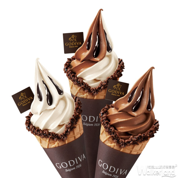 巧克力控今年最後一份大禮！GODIVA「濃郁系」巧克力霜淇淋連續三天買一送一，給你最浪漫的跨年驚喜。