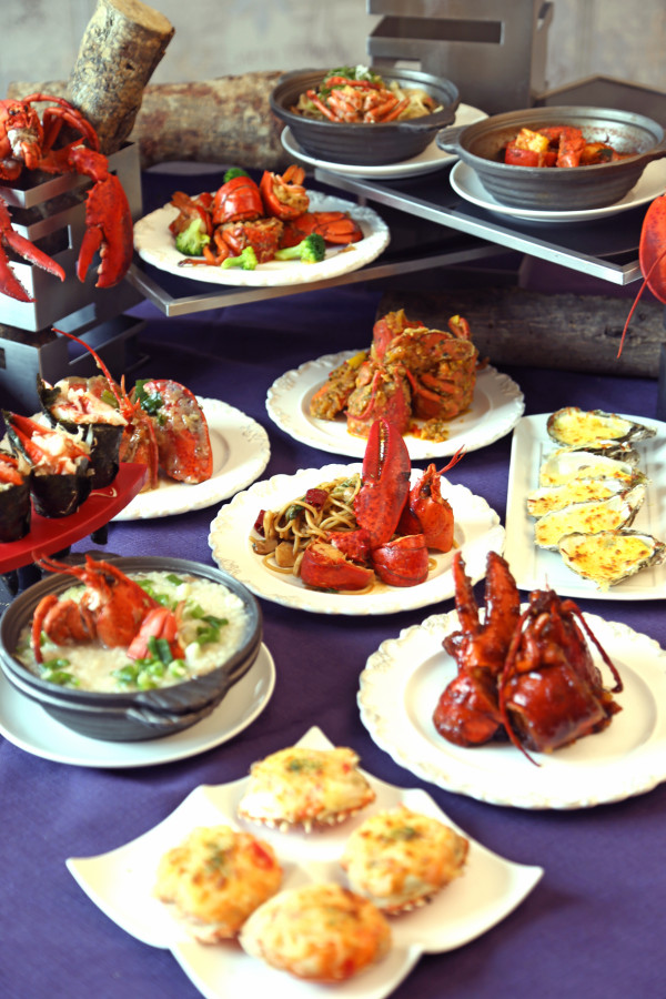 龍蝦吃到飽熱潮有增無減！全台最大自助餐廳品花苑也推「龍蝦十吃」！